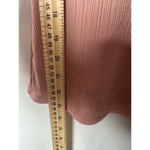 Free People Racer Back‎ Tank Womens Sz S Ribbed Oversized Lightweight Athleisure - Picture 3 of 7